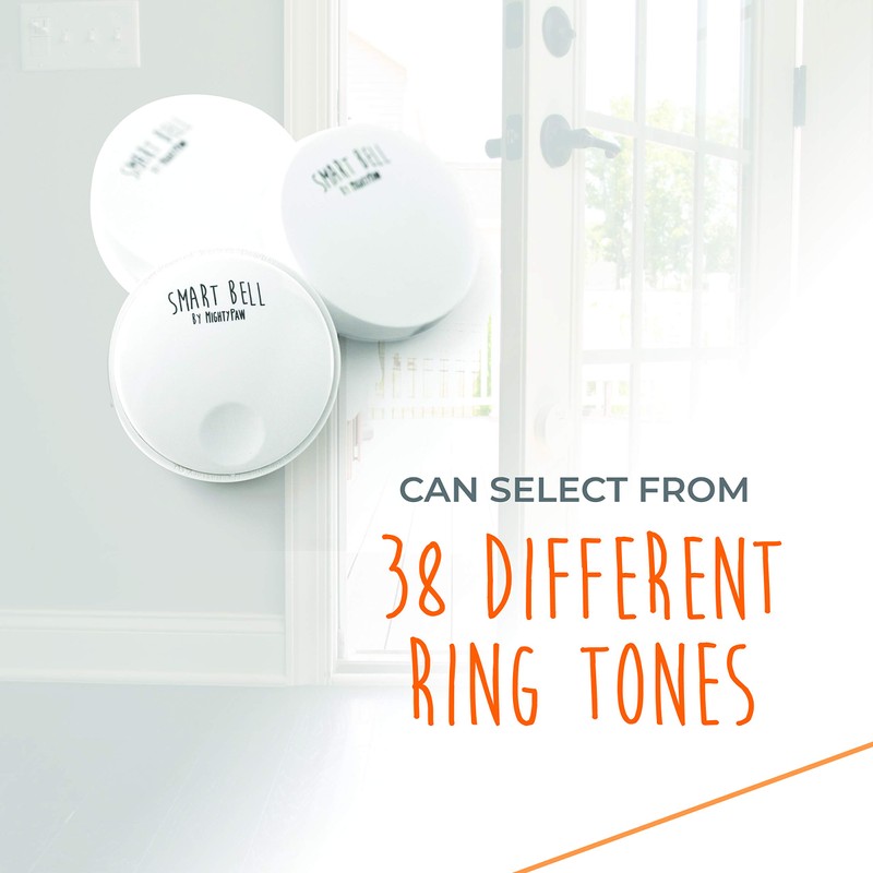 Mighty Paw Smart Bell 2.0, Dog Doorbell for Potty Communication,