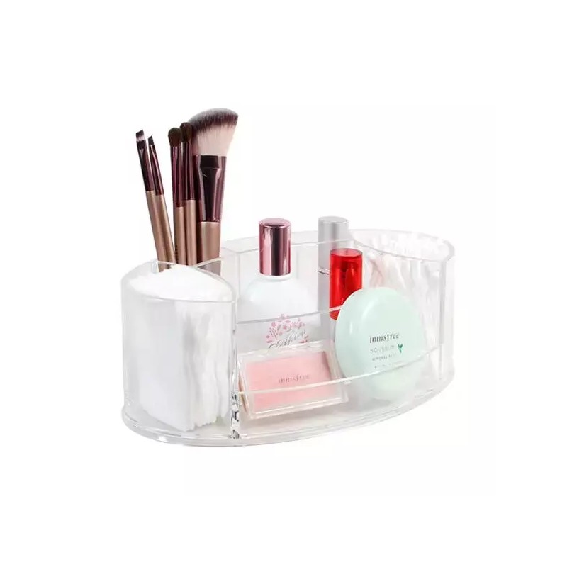 화장솜 면봉 정리 투명 아크릴 펠리스 오거나이저 Clear Acrylic Cotton