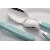 ANNOVA Silverware Set Stainless Steel Cutlery Color Handle With Rivet/Retro