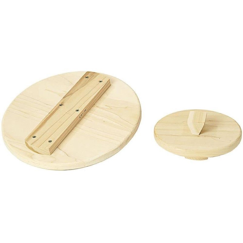 Lehman's Wooden Cover Lid for Pickling and Fermentation Crocks, Pickle