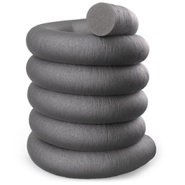 Bauhandel24 - 10 m PE Round Cord Diameter 50 mm, Sealing Cord for Joints, Joint Filling Profile Round, Joint Sealing Tape, Backfilling Cord, Filling Cord, Hose Seal (5 x 2 m)