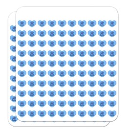 Stay at Home Mermaid Funny Humor Heart Shaped Planner Calendar Scrapbook Craft Stickers