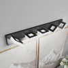 Matte Black Modern Acrylic LED Bathroom Vanity Light Fixtures 5