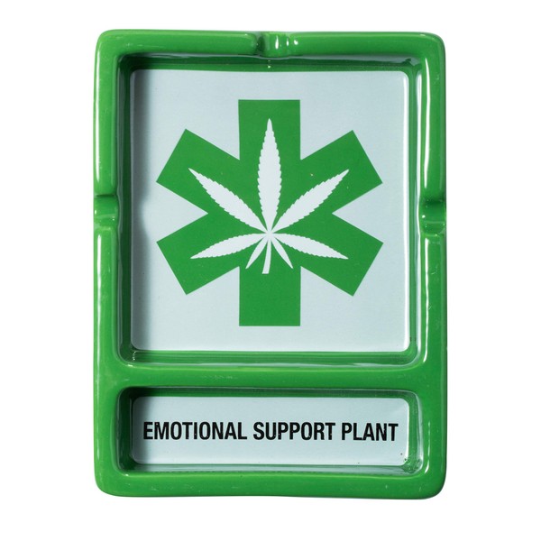 Emotional Support Plant Rx Shaped 5.25" Ashtray