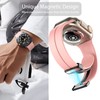 Compatible with Plaud NotePin Bands, Soft Silicone Sport Wristband Replacement