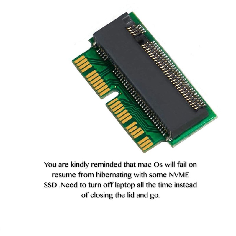 Willhom M.2 NVME SSD Convert Adapter for MacBook Air Pro