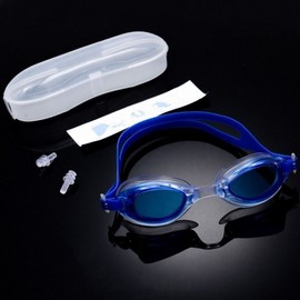 Adult Swim Goggles Box-Type with Earplugs LF444 - Free Size Item 5ea