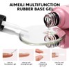 AIMEILI Rubber Base and Top Coat 4 in 1 Rubber