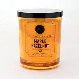 DW Home Large Double Wick Candle, Maple Hazelnut Cream