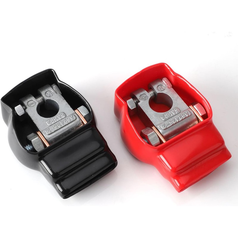 DLronwey Battery Terminal Connectors,Military Spec Positive Negative Heavy Duty Battery