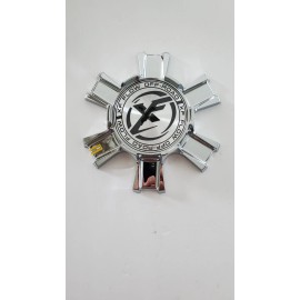 XF Offroad wheels rim flow series floating center cap chrome 6 lug