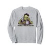 Frankly I Woke Up, Sleepy Funny Frankenstein Costume Sweatshirt