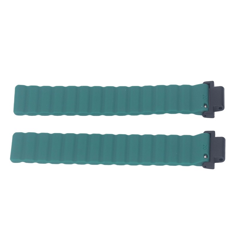 Magnetic Silicone Watch Strap Adjustable Silicone Bracelet Replacement Watchband for