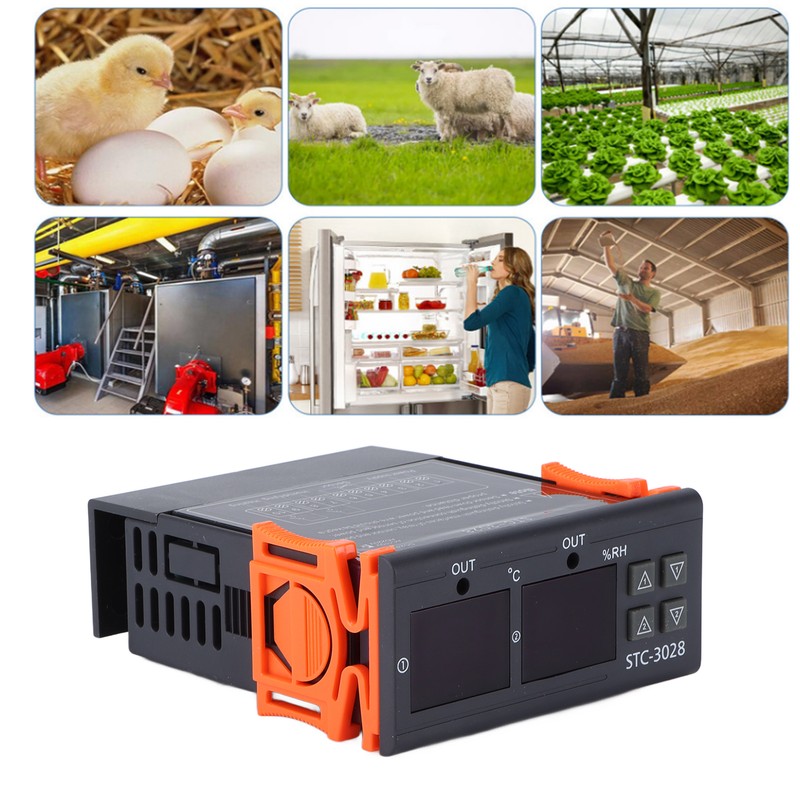 Incubator Temperature Controller Digital Hatchery Temperature Controller for Incubators Refrigerators