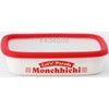 Fuji Hollow Monchhichi Shallow Type Square Container M 0.9L Lets!
