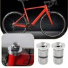 Create idea 2Pcs Bicycle Headset Expander Compression Plug 28.6mm Bicycle