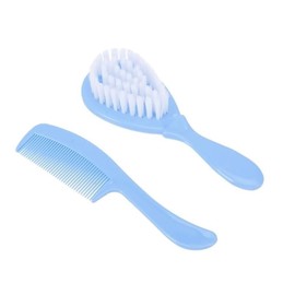 2Pcs Set Comb Haircut Cradle Cap Brush, Hair Bassinet Massage Comb Bottle Brush for Baby Grooming Kit Infant Hair Bassinet Shower