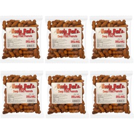 Deep Fried Peanuts -Eat em Shell & All! (HOT) 6 PACK