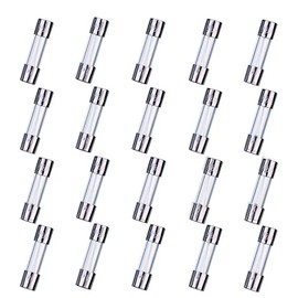 HUAREW F5AL250V 20 Pcs 5x20mm Fast-Blow Glass Fuse 5A 250V 0.2x0.78 inch time delay Fuse(Pack of 20 Pcs)