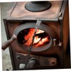 LABRIMP Charcoal Ash Cleaning Scraper Tool with Ergonomic Handle Fireplace