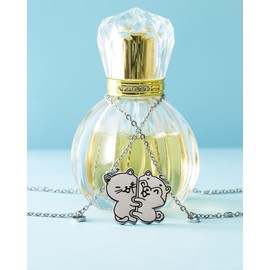 Yooborn Cat and Dog BFF Necklace 2 Best Friend Jewelry Gifts 2 Pcs Kitty and Puppy Matching Friendship Necklace for 2 Girls Boys BFF Sister Kids.