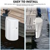 BALAVA Dock Bumpers 2 Pack,Dock Fenders Bumper,Marine Dock Bumpers,Inflatable Dock