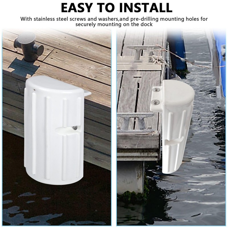 BALAVA Dock Bumpers 2 Pack,Dock Fenders Bumper,Marine Dock Bumpers,Inflatable Dock