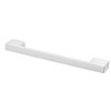 Decoranddecor Dimora Pull Handle D Shape Rectangular Profile Zinc (160mm,