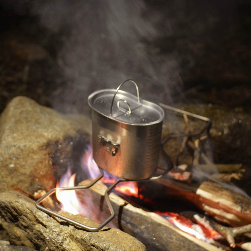 Bush Craft 28895 Canteen Cooker Kit, Coating