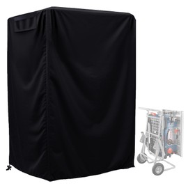 Table saw cover, High Density Waterproof Table Saw Cover, Outdoor Portable Table Saw Cover,W35"*D27"*H38".