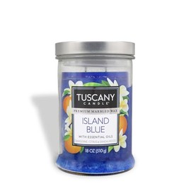 Tuscany Candle Island Blue: Citrus Scented Candle, 18 oz