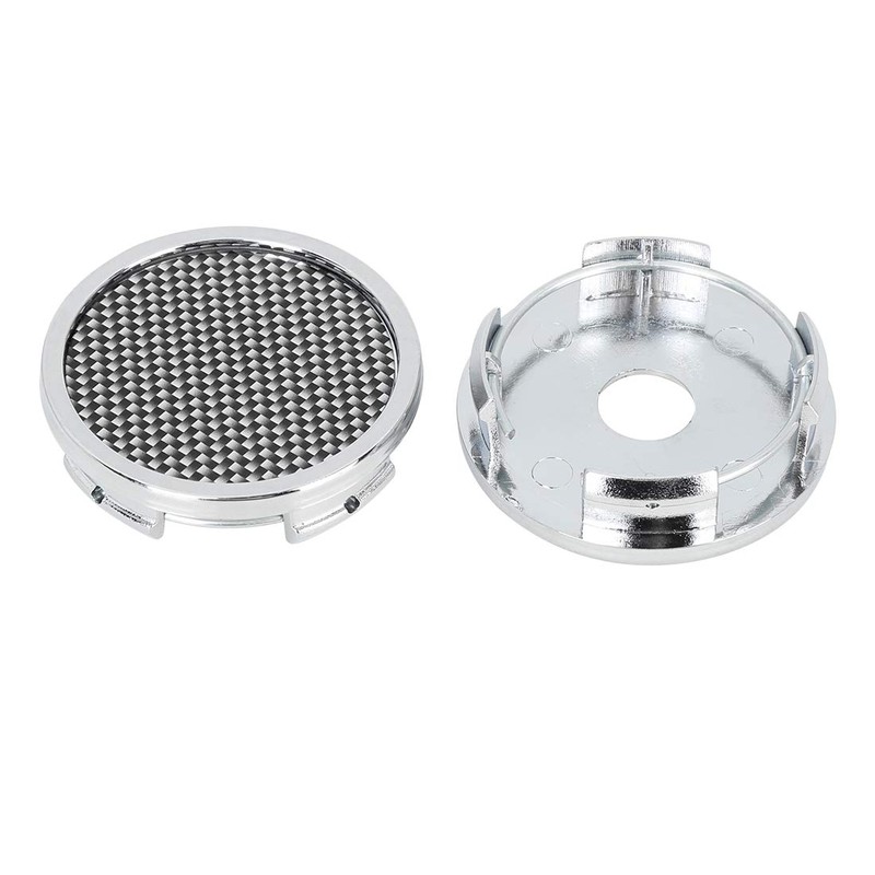 X AUTOHAUX 4 Pcs 57mm Car Wheel Center Caps Hub