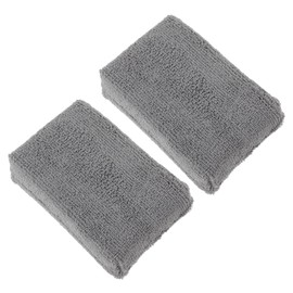 FOMIYES 2pcs Car Polishing Sponge Pads Durable Vehicle Washing Applicators for Car Detailing Soft and Lightweight for Cleaning and Waxing Convenient and Portable