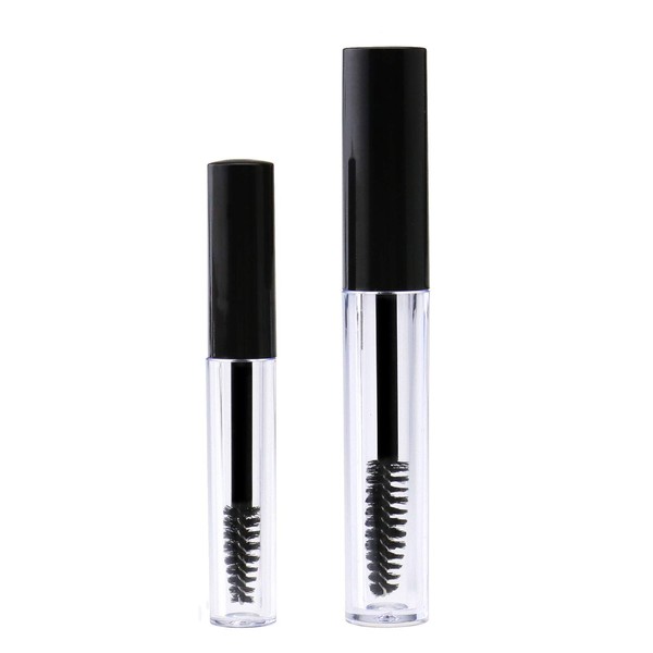 2pcs (1.5ml+3.5ml) Empty Eyelashes Tube Mascara Cream Bottle Container Lady