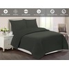 Softex Royal Duvet Cover (Anthracite, 220 x 240 cm)