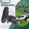 YAQINGMY 40V Lawnmower Handle Pin Lock Compatible with Ryobi 40