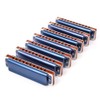 Diatonic Harmonica 10 Hole Blues Harmonica T008K Harmonica Set 7