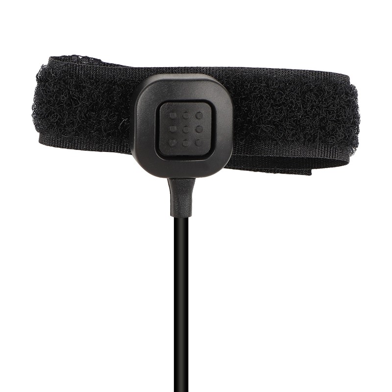 Throat Control Microphone Mic Earpiece Headset for Walkie Talkie UV