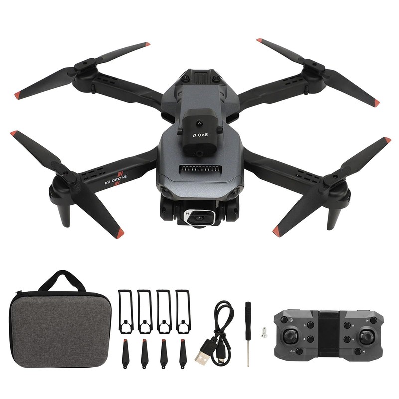 4K HD Dual Camera Quadcopter with 50x Zoom, Obstacle Avoidance,