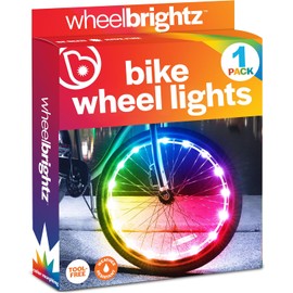 Brightz Wheel Color Seleccionable - Serie LED para Rueda de Bicicleta, 2.1 Metros