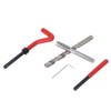 25pcs M10 Thread Repair Kit Thread Tap Drill Bit Damaged