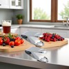 2Pcs Stainless Steel Strawberry Huller Fruit Stem Remover, Picker Leaf
