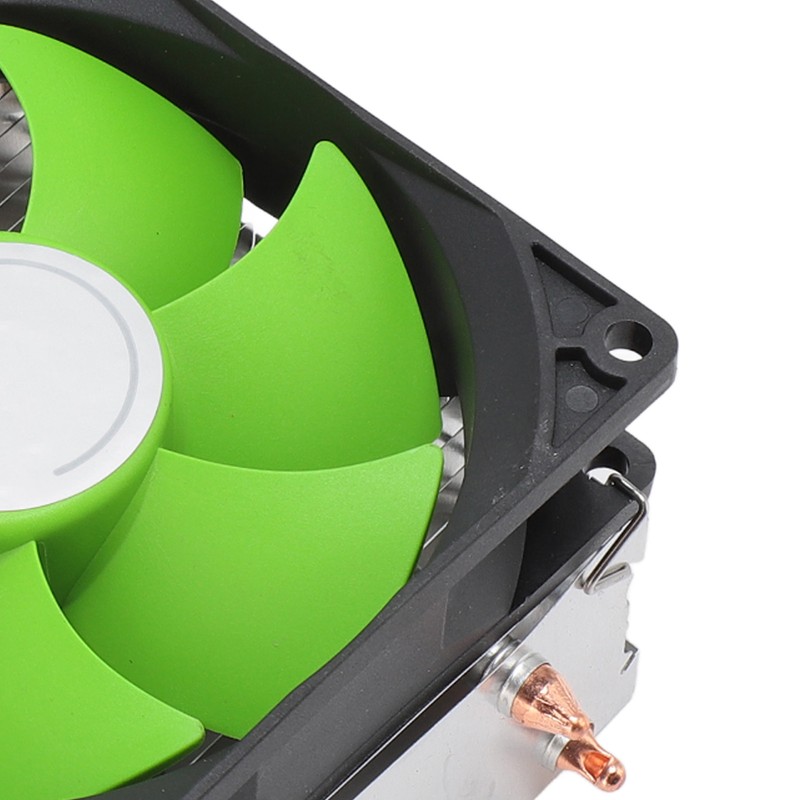 CPU Cooler Dual Heat Pipe 48CFM DC12V Quiet Operation Hydraulic