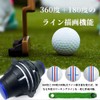 YINKE Golf Ball Marker, Triple 3 Line Golf Alignment Mark