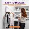 InstaHanger Clothes Drying Rack - Wall Mounted Laundry Drying Rack