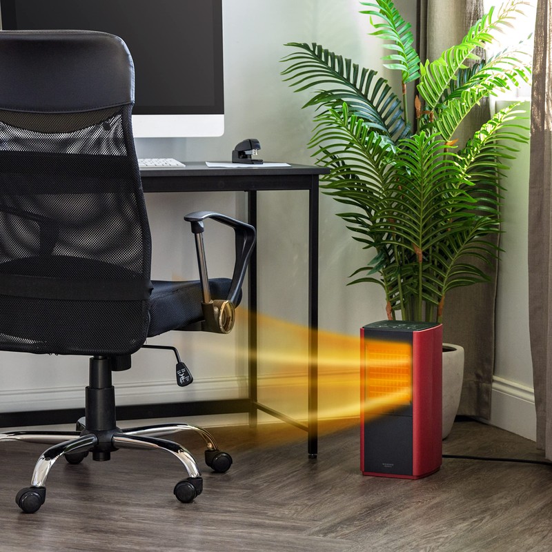 IRIS WOOZOO Slim Portable Space Indoor Heater With Motion Sensor
