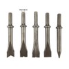 5pcs Air Hammer Chisel, Pneumatic Hammer Bit Set for 150/190/250