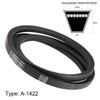 TA-VIGOR A-1422 V-Belt Drive Belt 1422mm Inner Circumference 13mm Width