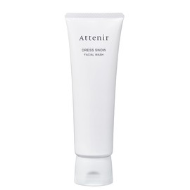 Attenir Dress Snow Facial Wash, 4.2 oz (120 g), Face Wash (Dullness, Pores, Transparency), Contact Foam, Face Wash Foam, Aging Care (Refreshing, Moisturizing, Not Stiff), Approx. 2 Months Supply / Morning Night