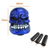 Lunsom Skull Shifter Knobs Resin Shift Head Most Car Transmission